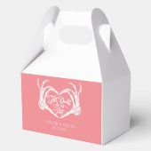 死ぬまで私たちパーティーカスタム結婚式の好意ボックス フェイバーボックス (正面)