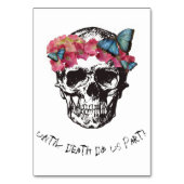 死ぬまで私たちパートスカルアジサイ蝶 テーブルナンバー (正面)