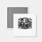 死ぬまで私たちパート – ゴシック愛 マグネット (正面/裏面)