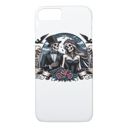 死ぬまで私たちパート – ゴシック愛 Case-Mate iPhoneケース (裏面)