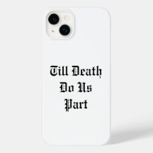 死ぬまで私たちパートiPhoneケース – 白