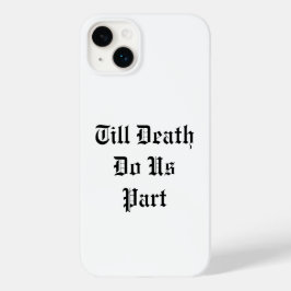 死ぬまで私たちパートiPhoneケース – 白 Case-Mate iPhone 14 Plusケース