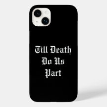 死ぬまで私たちパートiPhoneケース – 黒