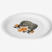 死ぬまで笑わせてくれ ハロウィンデザイン ペーパープレート (アングル)