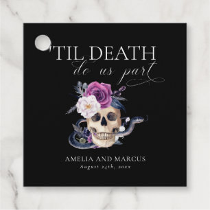 『死ぬまで紫と黒の招結婚待 フェイバータグ