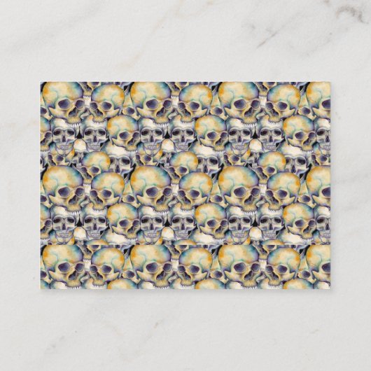 死ぬまで紫のオレンジの結婚秋 エンクロージャーカード (裏面)