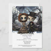 死ぬまで花嫁と花婿を兼ねる 招待状 (正面)