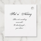 死ぬまで赤いバラが咲く フェイバータグ (裏面)