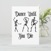 死ぬまで踊れのクルーネックTシャツ 招待状 (スタンド正面)