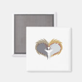 死ぬまで離れず - カムノノ オルガロン エッセンティア マグネット (正面/裏面)