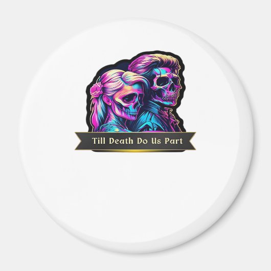 死ぬまで離れず クラシック - オータム ゴシック 誓い マグネット (正面)