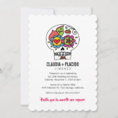 死ぬまで離れず - 結婚記念日 招待状 (正面)