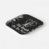 死ぬまで離れない ハロウィーンブライダルシャワー ペーパープレート (傾斜あり)