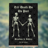 死ぬまで骸骨を分けエレガントる アクリルサイン (ニュートラル)