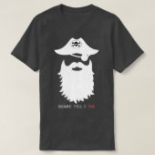 死ぬまで髭3 Tシャツ (デザイン正面)