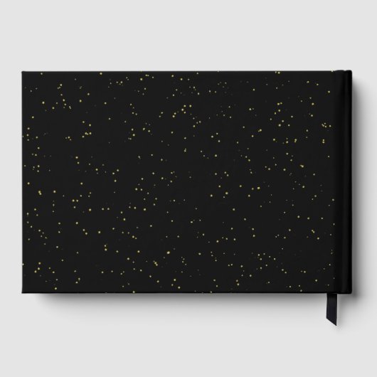 死ぬまで黒と金の箔 ゲストブック (裏面)