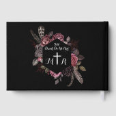 死ぬまで |ゴシックブラックダーク結婚ズ ゲストブック (裏面)