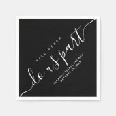 死ぬまで スタンダードカクテルナプキン (正面)