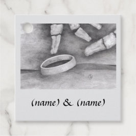 「死ぬまで」テーマのアート フェイバータグ