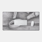 死ぬまで デスクマット (キーボード&マウス)