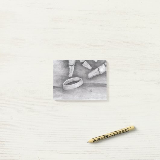 死ぬまで ポストイット (デスク上)