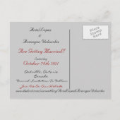 死ぬまで～日付をラディアリエルで保存 案内ポストカード (裏面)