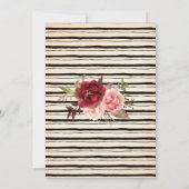 死ぬまで、私たちはハロウィンのカップルシャワーを浴びる 招待状 (裏面)