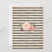 死ぬまで、私たちは別れるスカルカップルのシャワー 招待状 (裏面)