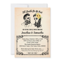 死ぬまで、私たちは別れるスカルカップルのシャワー