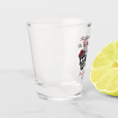 死ぬまで |結婚式の引き出物 ショットグラス (左)