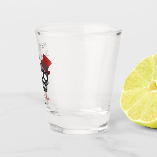 死ぬまで |結婚式の引き出物 ショットグラス (右)