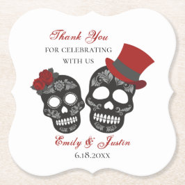 死ぬまで |結婚式の引き出物 ペーパーコースター