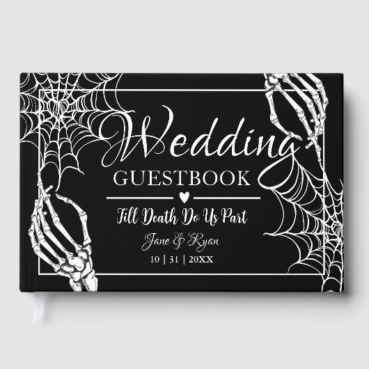 死ぬまで | Gothic Black HalloWedding ゲストブック (正面)