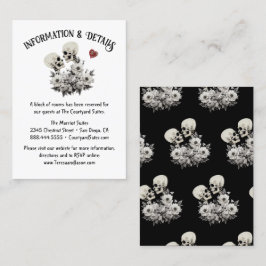 死ぬまでPart Skeleton Infoと詳細 名刺