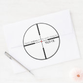 死ぬ価値がない ラウンドシール (封筒)