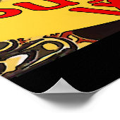 死ぬ前に地元のアーティストをサポートす買る ポスター (角)