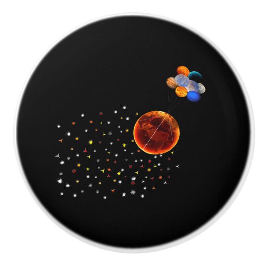 死ぬ地球ノブ セラミックノブ (正面)