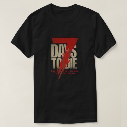 死ぬ日7  Tシャツ (デザイン正面)