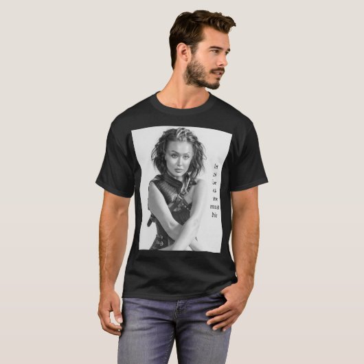 死ぬ時は死ぬぞ Tシャツ (正面フル)