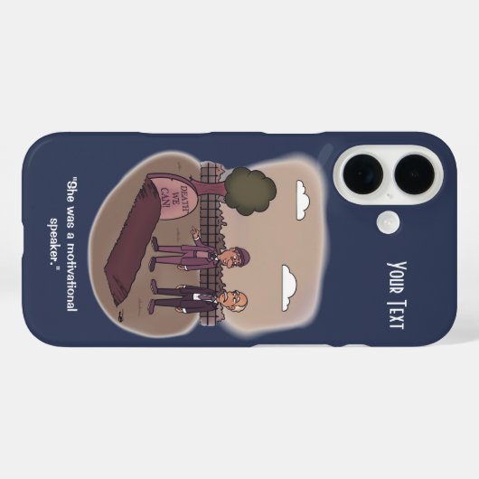 死ぬ Case-Mate iPhoneケース (裏面 (横))