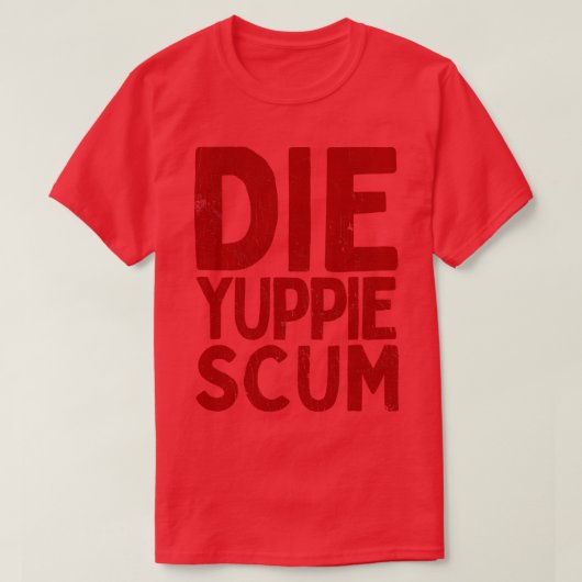 死ぬ Tシャツ (デザイン正面)