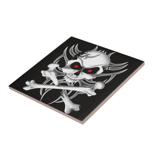 死のどくろ印 タイル (側面)