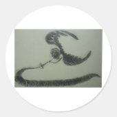 死のアメリカの重要な摩擦デザインの18世紀の天使 ラウンドシール (正面)