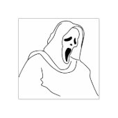 死のイラストレーションアートスタンプの幽霊 ラバースタンプ (インプリント)