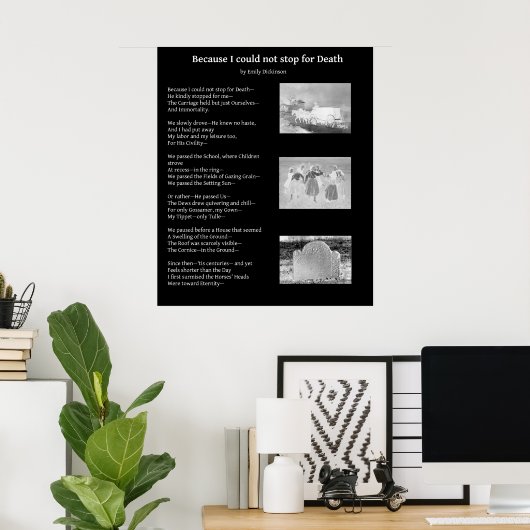 死のエミリストップ・ディキンソンが出来なかったから ポスター (ホームオフィス)