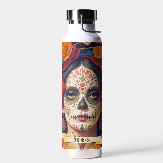 死のカトリナの日1文字 ウォーターボトル (左面)