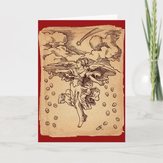 死のクリスマスの天使 シーズンカード (正面)