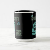 死のシフト看護師 - 15 oz ダークユーモアの死神コーヒー マグカップ (中央)