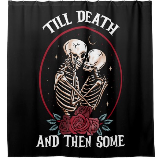 『死のシャワー幕まで』 シャワーカーテン (正面)