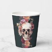 死のスカルフローラ 紙コップ (正面)